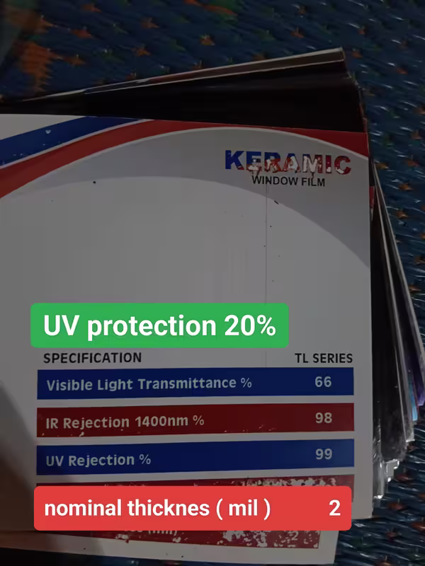 Kaca Film Ceramic 40% TL Series Ultra
